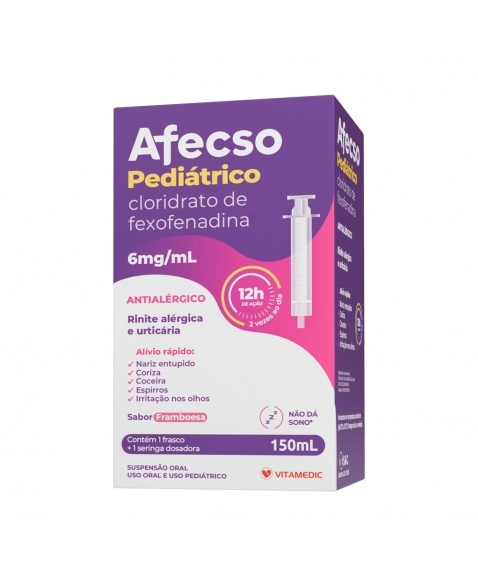 AFECSO 6MG/ML 150ML VITAMEDIC