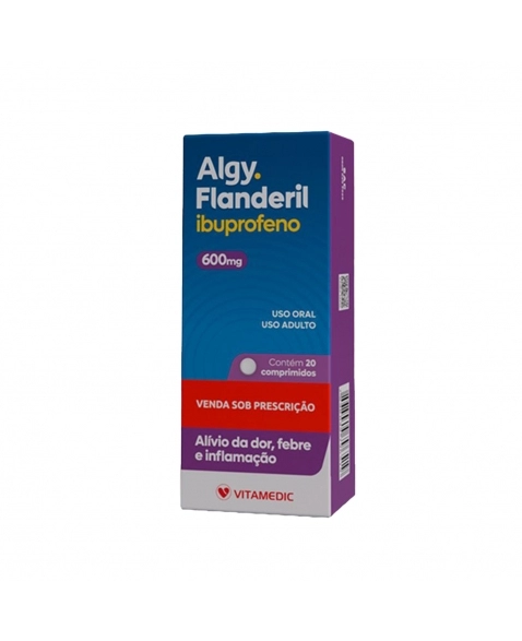 ALGY FLANDERIL IBUPROFENO 600MG C/20COMP VITAMEDIC