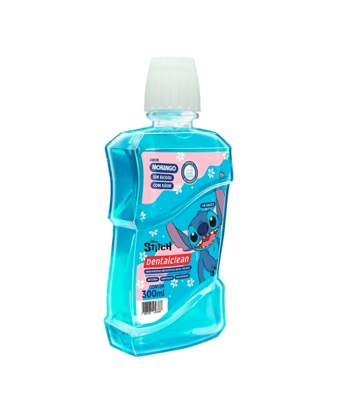 ANTISSÉPTICO BUCAL INFANTIL STITCH 300ML DENTALCLEAN