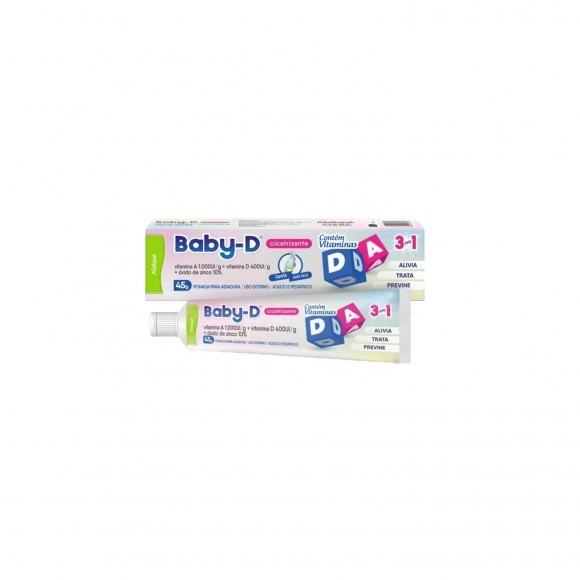 BABY-D POMADA PARA ASSADURA 45G NATULAB