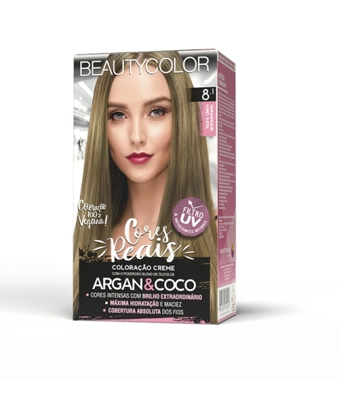 BEAUTYCOLOR KIT 8.1 LOURO CLARO ACINZENTADO
