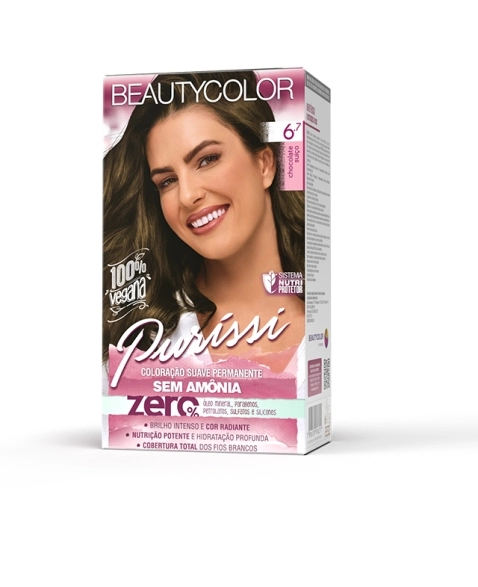 BEAUTYCOLOR PURÍSSI SEM AMÔNIA 6.7 CHOCOLATE SUIÇO