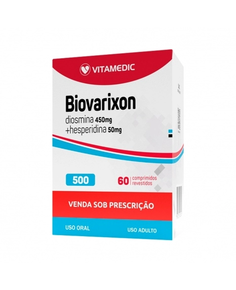 BIOVARIXON 450MG+50MG (500MG) 60COM VITAMEDIC
