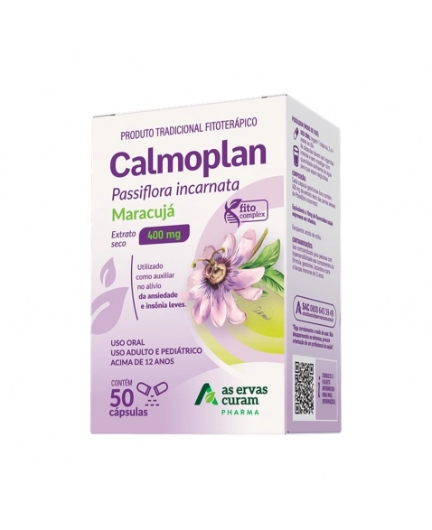 CALMOPLAN 400MG 50CAPS AS ERVAS CURAM