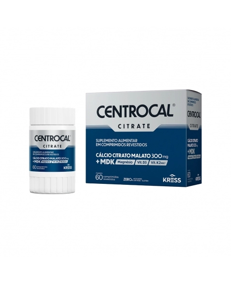 CENTROCAL CITRATE 60COMP KRESS