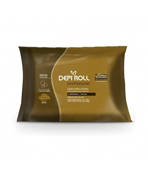 CERA QUENTE TRADICIONAL BLOCOS 250G DEPIROLL