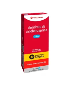 CICLOBENZAPRINA 10MG 30COM VITAMEDIC
