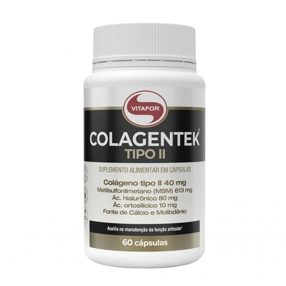 COLAGENTEK TIPO II 60CAPS VITAFOR