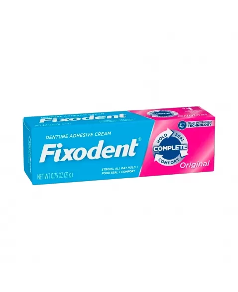 CREME ADESIVO PARA DENTADURA ORIGINAL 21G FIXODENT