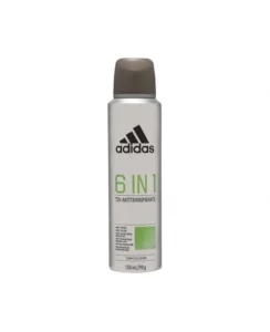 DESODORANTE AEROSSOL MASCULINO ADIDAS 6 IN 1 150ML COTY