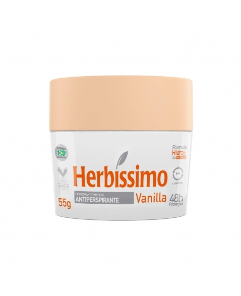 DESODORANTE CREME HERBÍSSIMO VANILLA 55G DANA
