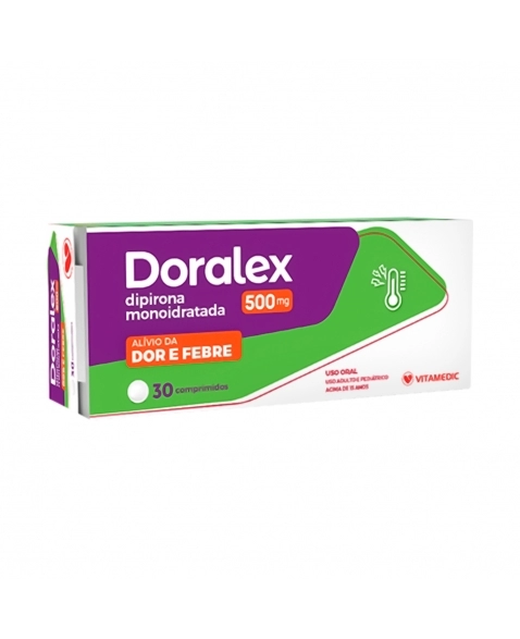 DORALEX 500MG 30COM VITAMEDIC