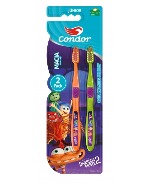 ESC.DENT.CONDOR INFANTIL DIVERTIDA MENTE C/2 MACIA