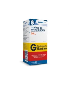 ESCITALOPRAM 20MG 60COM C1* SANDOZ