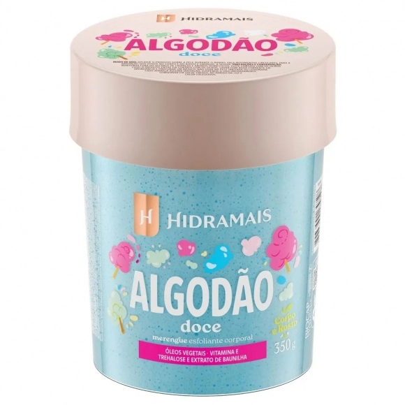 ESFOLIANTE MERENGUE ALGODAO DOCE 350G HIDRAMAIS