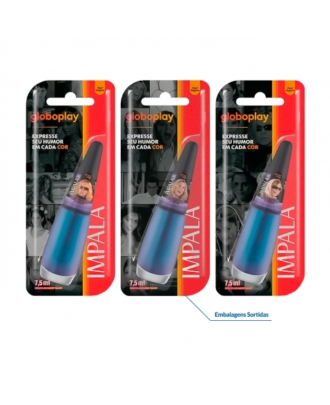 ESMALTE IMPALA ACETINADO GLOBOPLAY ALUCICRAZY MUNDIAL