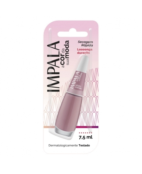 ESMALTE IMPALA CREMOSO A COR DA SUA MODA AFETO BL