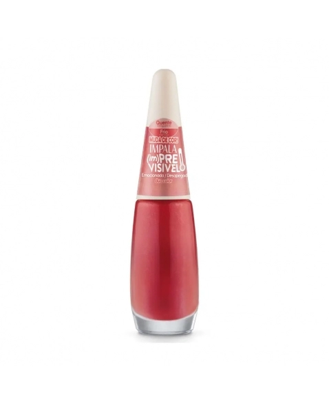 ESMALTE IMPALA CREMOSO IMPREVISÍVEL DUO COLOR EMOCIONADA DESAPEGADA BLISTER MUNDIAL