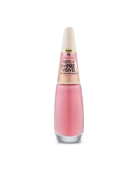 ESMALTE IMPALA CREMOSO IMPREVISÍVEL DUO COLOR REALISTA FANFIQUEIRA BLISTER MUNDIAL