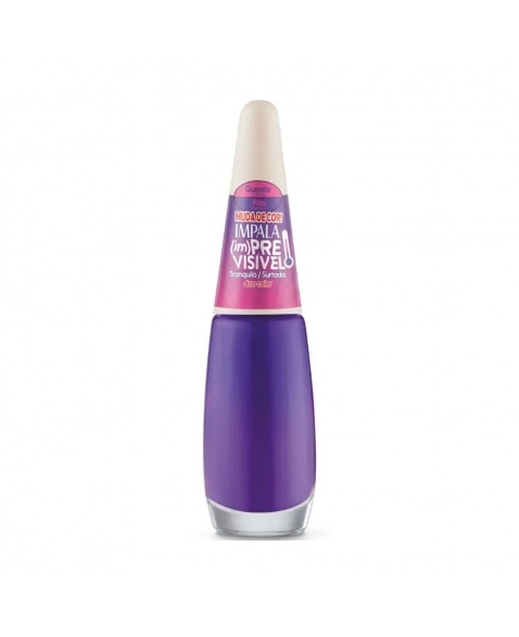 ESMALTE IMPALA CREMOSO IMPREVISÍVEL DUO COLOR TRANQUILA SURTADA BLISTER MUNDIAL