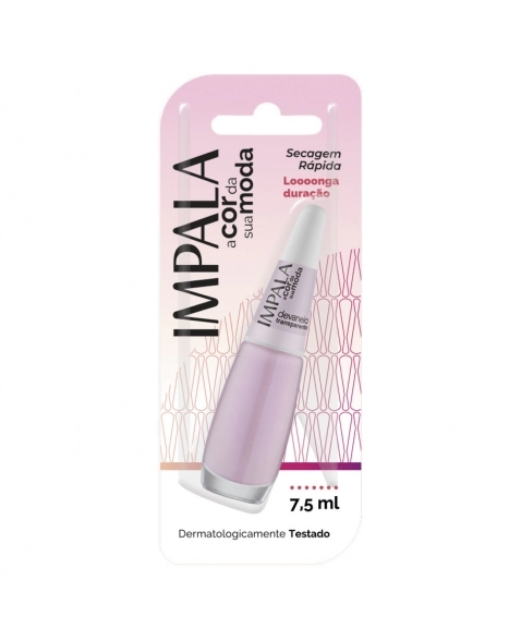 ESMALTE IMPALA TRANSPARENTE A COR DA SUA MODA DEVANEIO BL