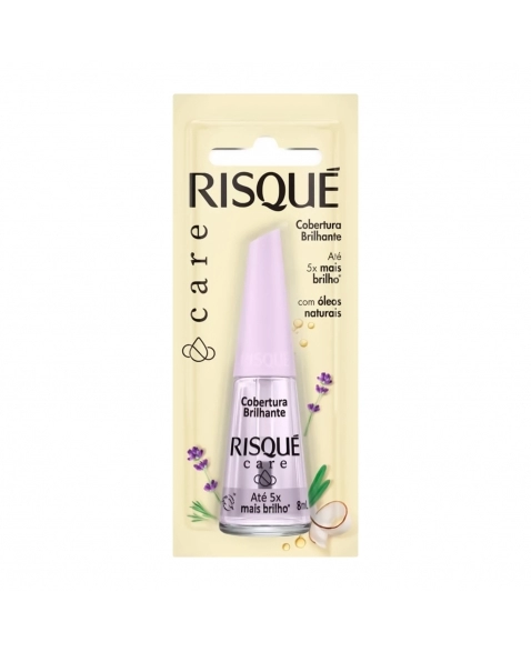 ESMALTE RISQUÉ CARE COBERTURA BRILHANTE BLISTER COTY