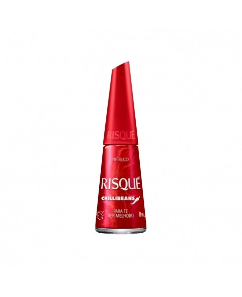 ESMALTE RISQUÉ METÁLICO CHILLIBEANS PRA TE.VERMELHO(R) COTY