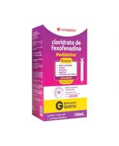 FEXOFENADINA 6MG/ML 150ML VITAMEDIC
