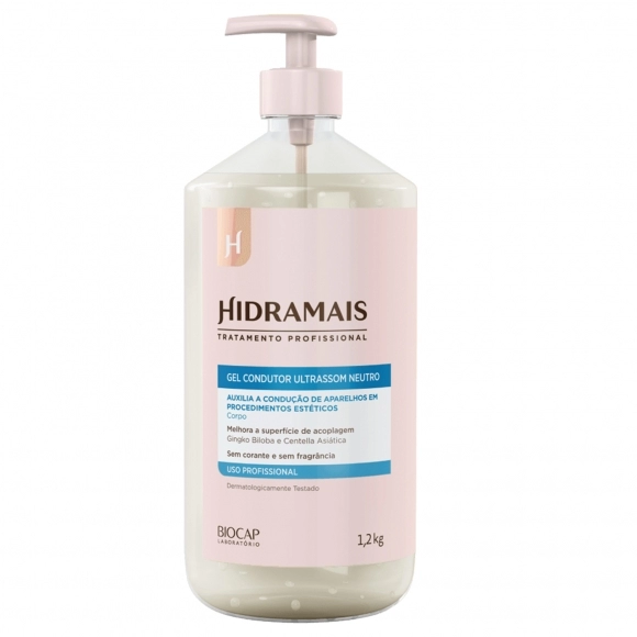 GEL CONDUTOR ULTRASSOM NEUTRO 1,2KG HIDRAMAIS