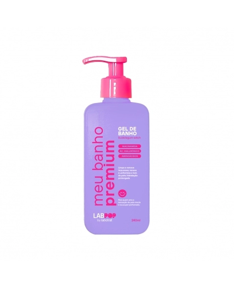 GEL DE BANHO BUBBLEGUM WITCH LABPOP 240ML LABOTRAT