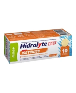 HIDRALYTE EFERVESCENTE LARANJA 10COM NATULAB