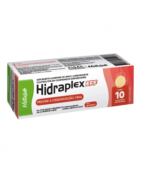 HIDRAPLEX EFERVESCENTE GUARANÁ 10COM NATULAB