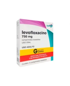 LEVOFLOXACINO 750MG 5COM RET* ZYDUS