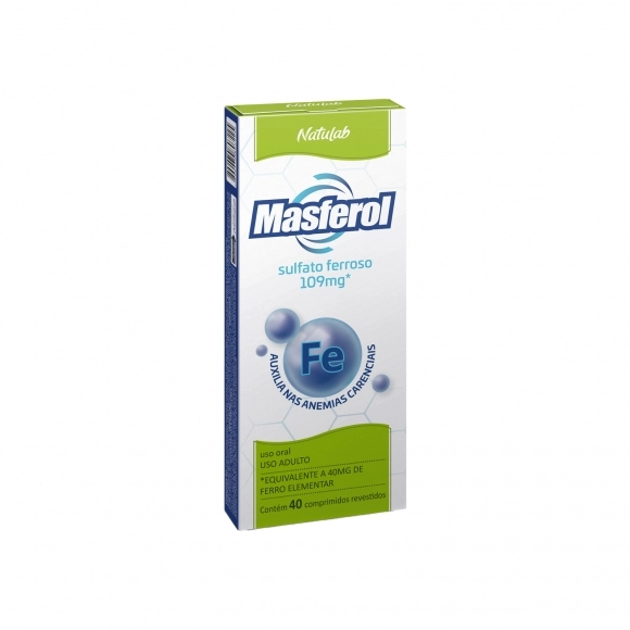MASFEROL 109MG 40COMP NATULAB