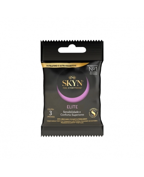 PRESERVATIVO LUBRIFICADO SKYN ELITE C/3 BLOWTEX