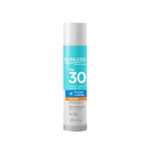 PROTETOR LABIAL BASTÃO FPS30 4,5G SUNLESS