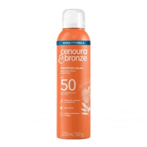 PROTETOR SOLAR AEROSSOL CONTÍNUO FPS50 200ML CENOURA E BRONZE COTY