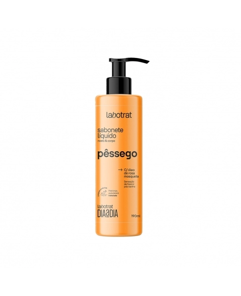 SABONETE LIQUIDO PESSEGO DIA A DIA 190ML LABOTRAT