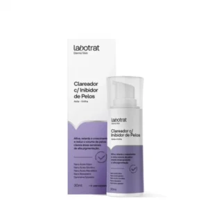 SERUM CLAREADOR COM INIBIDOR DE PELOS DERMO SKIN 30ML LABOTRAT