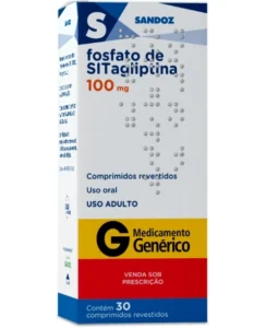 SITAGLIPTINA 100MG 30COM SANDOZ