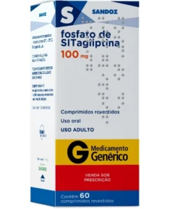 SITAGLIPTINA 100MG 60COM SANDOZ