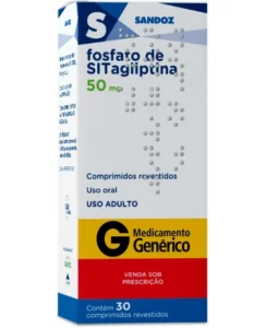 SITAGLIPTINA 50MG 30COM SANDOZ