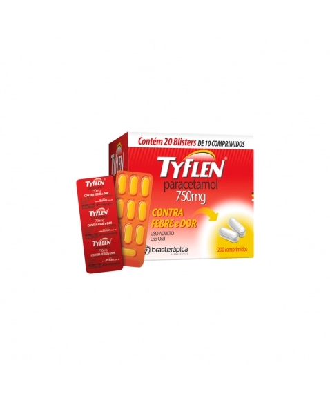TYFLEN 750MG 20BL 10COMP BRASTERAPICA