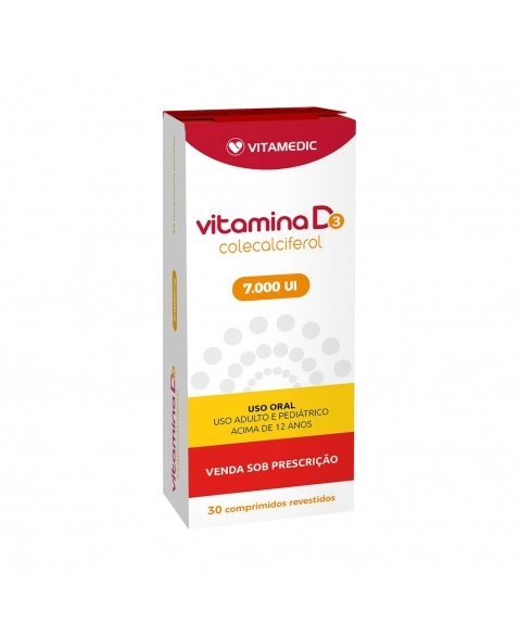VITAMINA D3 7000UI 30COM VITAMEDIC