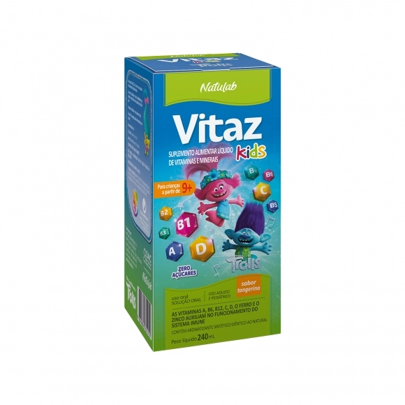 VITAZ KIDS TROLLS 240ML NATULAB