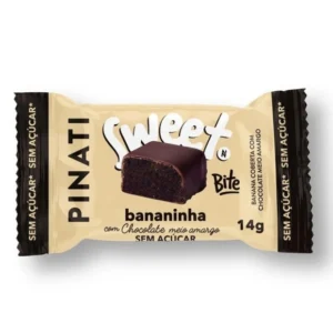 BARRA PINATI SWEET BITE BANANINHA 14G SUPER SAUDE