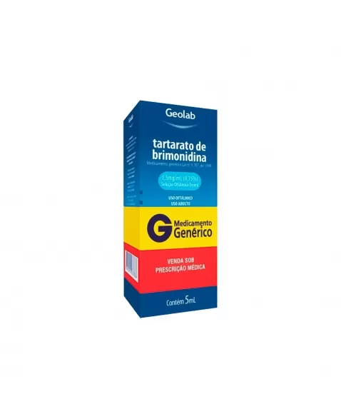 TARTARATO DE BRIMONIDINA 0,15% 5ML GEOLAB