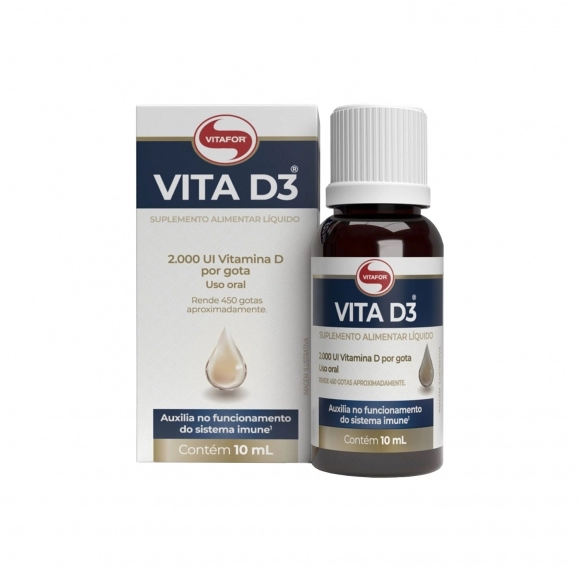 VITA D3 2000UI 10ML VITAFOR
