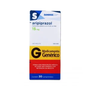 ARIPIPRAZOL 15MG 30COM C1* SANDOZ