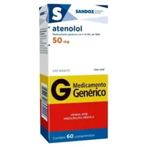 ATENOLOL 50MG 60COM SANDOZ